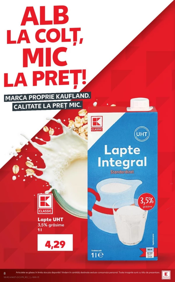 Catalog Kaufland - Catalogul cu reduceri, pagina 8: reduceri și oferte 01 - 07 iulie 2026