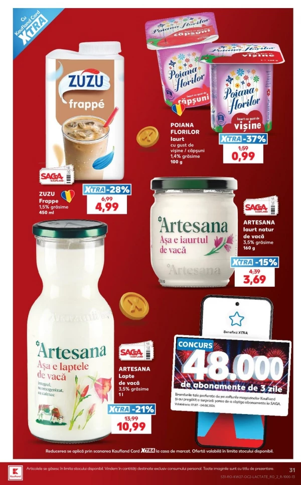 Catalog Kaufland - Catalogul cu reduceri, pagina 31: reduceri și oferte 01 - 07 iulie 2026