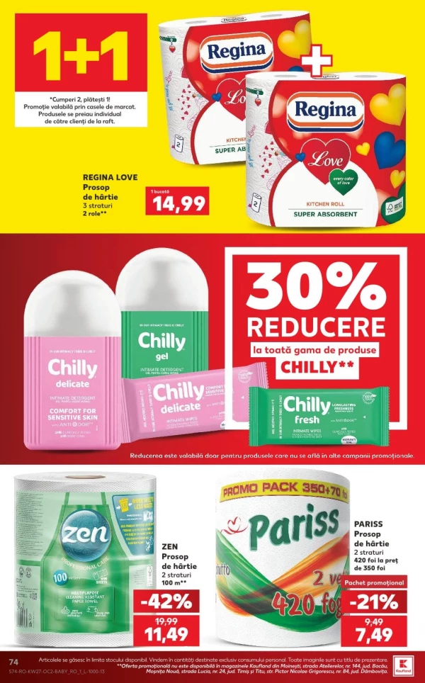 Catalog Kaufland - Catalogul cu reduceri, pagina 74: reduceri și oferte 01 - 07 iulie 2026