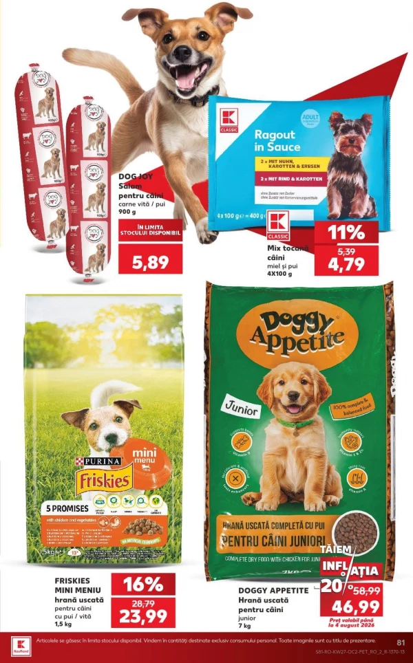 Catalog Kaufland - Catalogul cu reduceri, pagina 81: reduceri și oferte 01 - 07 iulie 2026