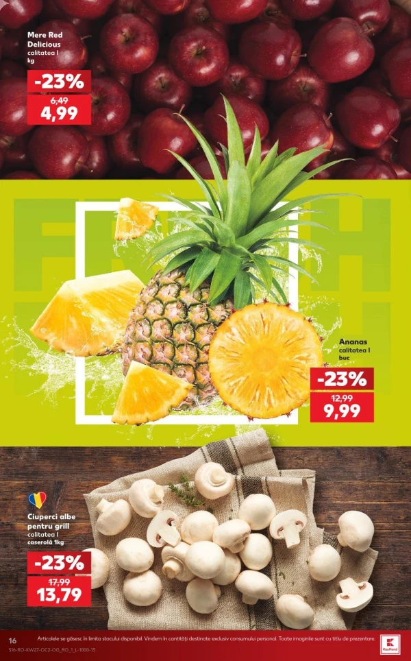Catalog Kaufland - Catalogul cu reduceri, pagina 16: reduceri și oferte 01 - 07 iulie 2026