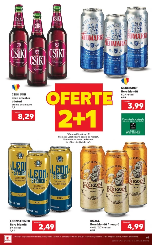 Catalog Kaufland - Catalogul cu reduceri, pagina 61: reduceri și oferte 01 - 07 iulie 2026