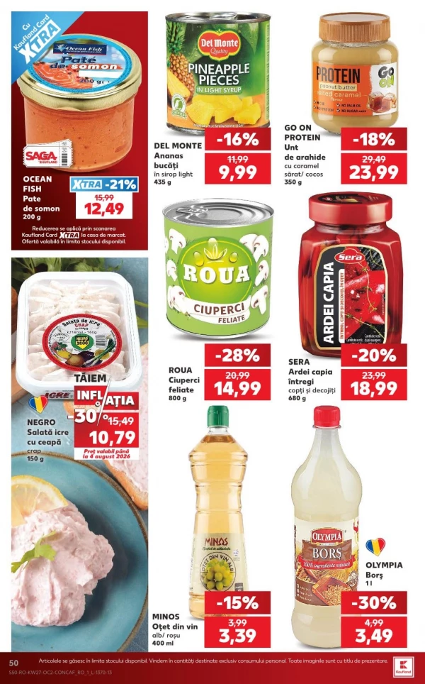 Catalog Kaufland - Catalogul cu reduceri, pagina 50: reduceri și oferte 01 - 07 iulie 2026