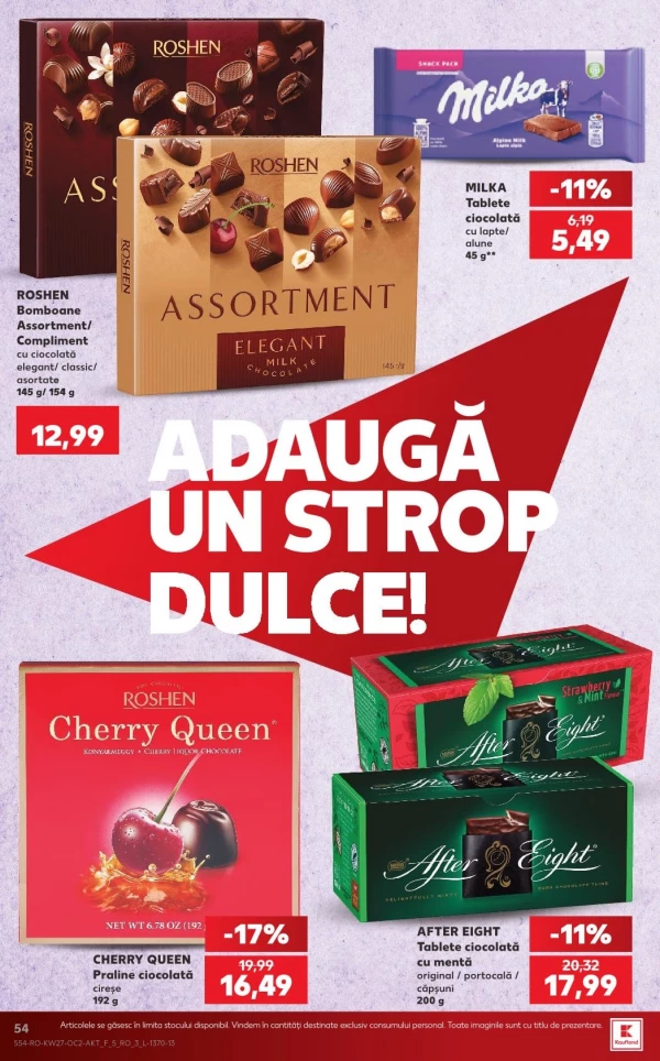 Catalog Kaufland - Catalogul cu reduceri, pagina 54: reduceri și oferte 01 - 07 iulie 2026