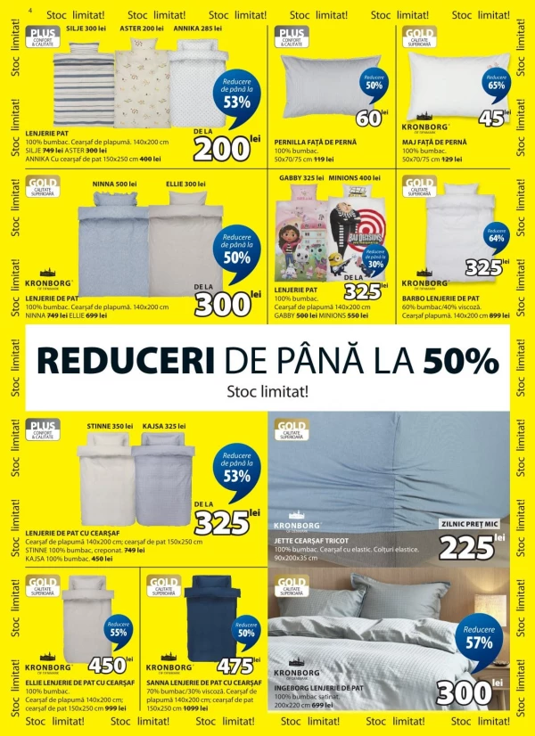 Catalog Jysk - Catalogul cu reduceri, pagina 4: reduceri și oferte 29 iunie - 29 iulie 2026