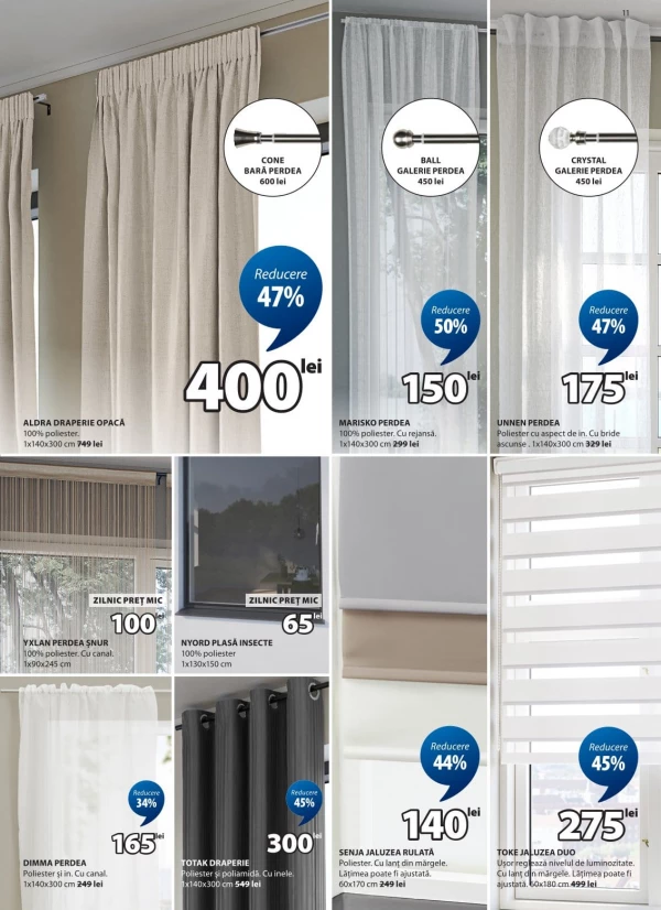 Catalog Jysk - Catalogul cu reduceri, pagina 11: reduceri și oferte 29 iunie - 29 iulie 2026