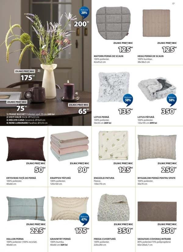 Catalog Jysk - Catalogul cu reduceri, pagina 17: reduceri și oferte 29 iunie - 29 iulie 2026