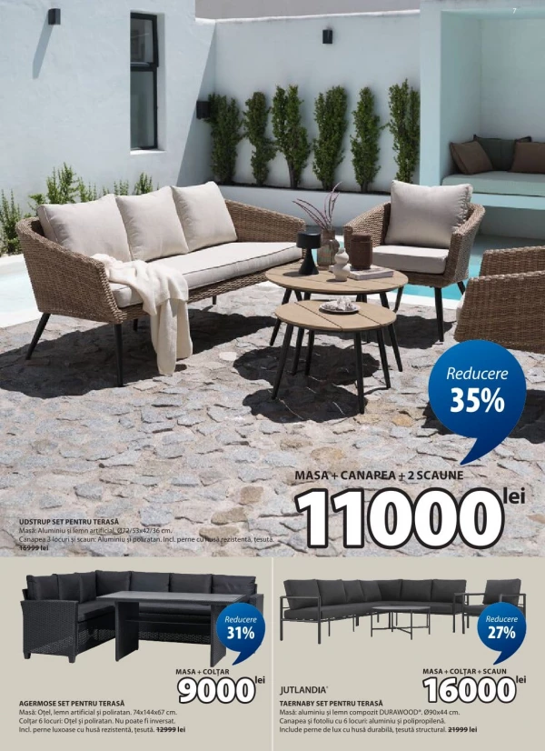 Catalog Jysk - Catalogul cu reduceri, pagina 7: reduceri și oferte 29 iunie - 29 iulie 2026