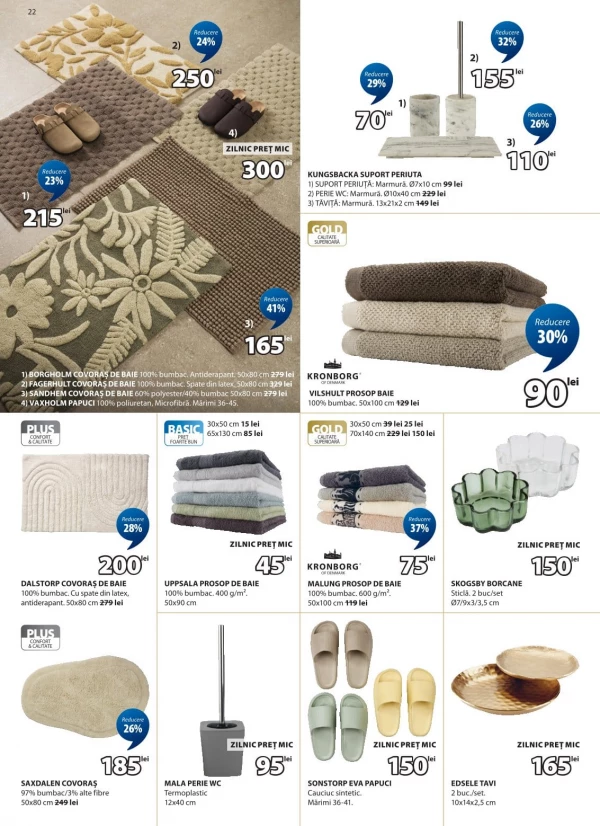 Catalog Jysk - Catalogul cu reduceri, pagina 22: reduceri și oferte 29 iunie - 29 iulie 2026