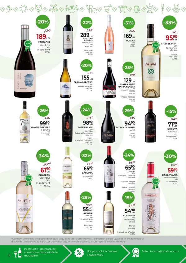 Catalog AlcoMarket - Catalogul cu reduceri, pagina 6: reduceri și oferte 02 - 15 iulie 2026