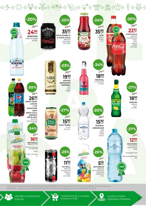 Catalog AlcoMarket - Catalogul cu reduceri, pagina 11: reduceri și oferte 02 - 15 iulie 2026