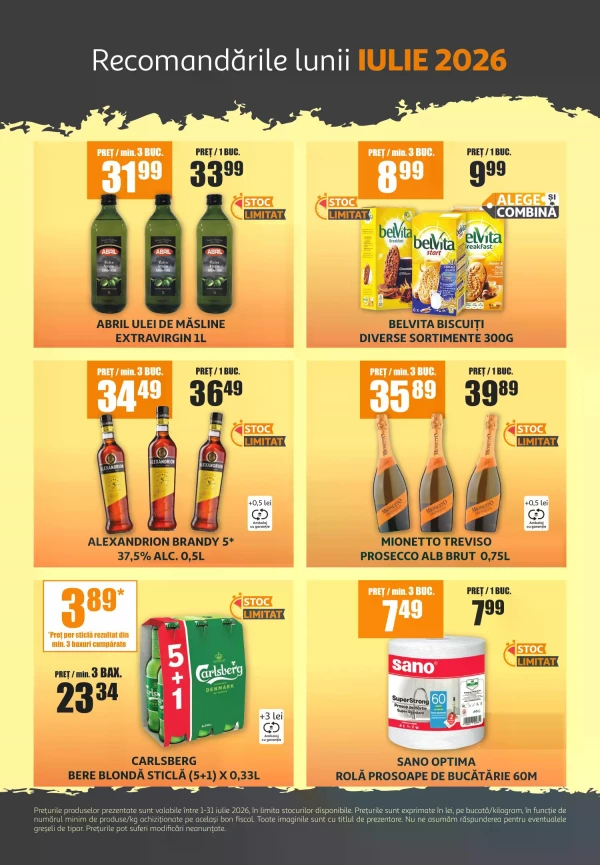 Catalog ATAC - Catalogul cu reduceri, pagina 5: reduceri și oferte 01 - 31 iulie 2026
