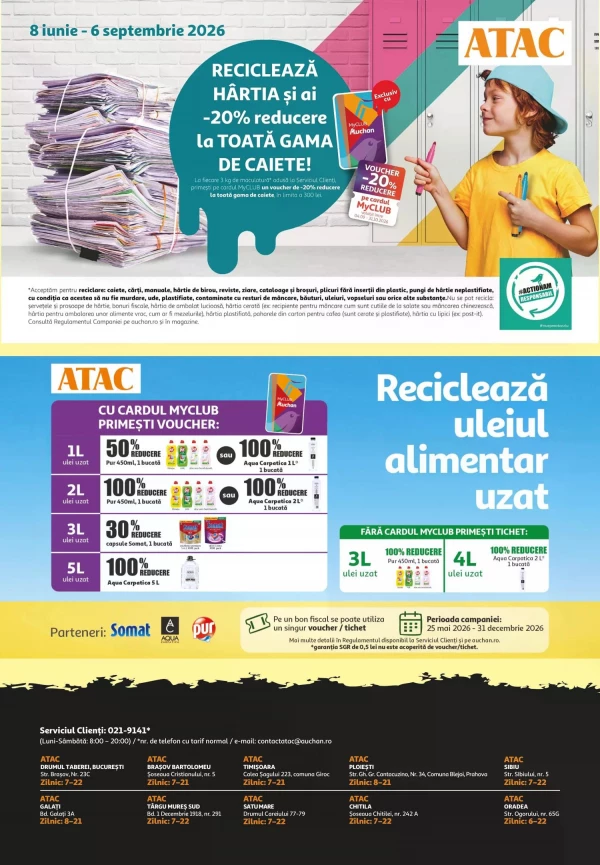 Catalog ATAC - Catalogul cu reduceri, pagina 7: reduceri și oferte 01 - 31 iulie 2026