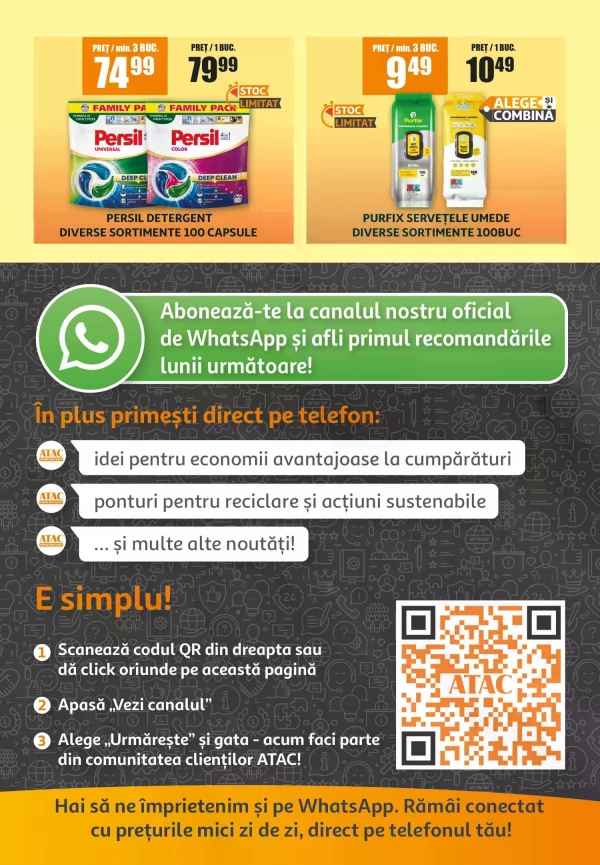 Catalog ATAC - Catalogul cu reduceri, pagina 6: reduceri și oferte 01 - 31 iulie 2026