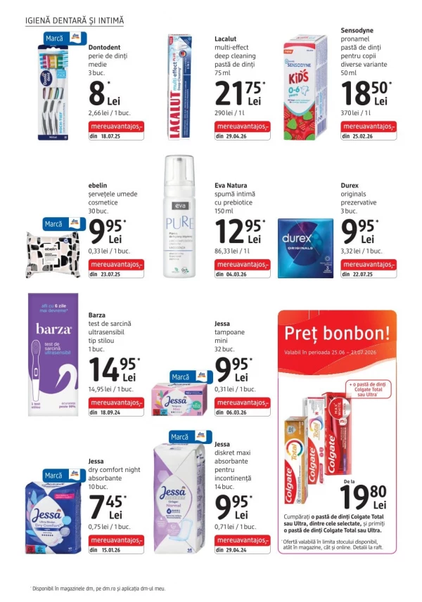 Catalog DM - Catalogul cu reduceri, pagina 18: reduceri și oferte 01 - 31 iulie 2026