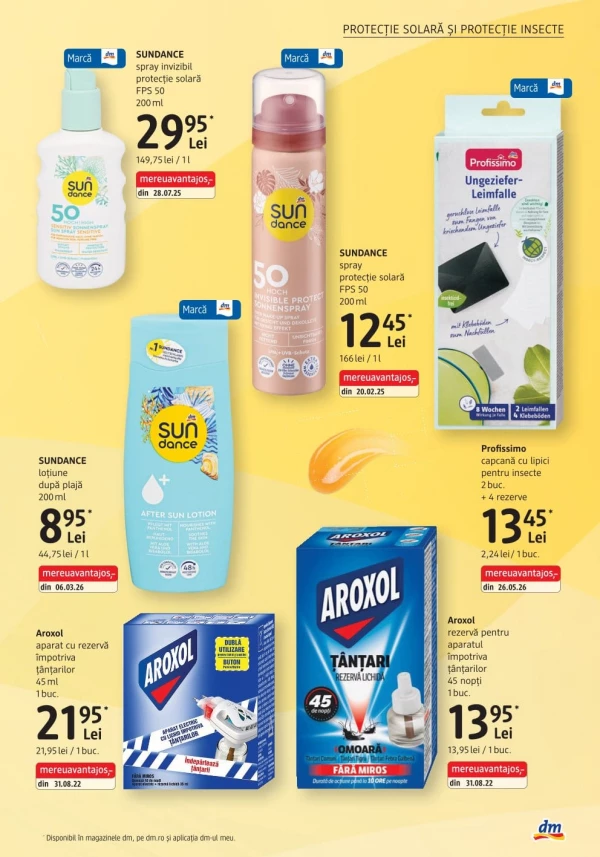 Catalog DM - Catalogul cu reduceri, pagina 7: reduceri și oferte 01 - 31 iulie 2026