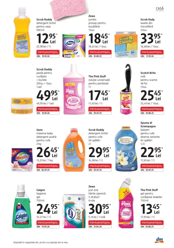 Catalog DM - Catalogul cu reduceri, pagina 21: reduceri și oferte 01 - 31 iulie 2026