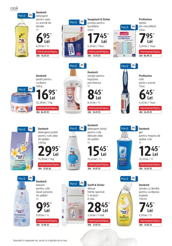 Catalog DM - Catalogul cu reduceri, pagina 20: reduceri și oferte 01 - 31 iulie 2026