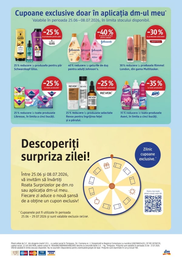 Catalog DM - Catalogul cu reduceri, pagina 24: reduceri și oferte 01 - 31 iulie 2026