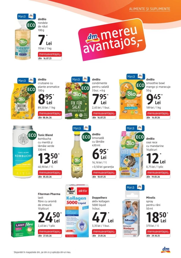 Catalog DM - Catalogul cu reduceri, pagina 11: reduceri și oferte 01 - 31 iulie 2026