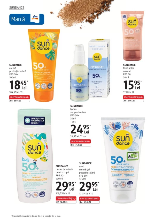 Catalog DM - Catalogul cu reduceri, pagina 8: reduceri și oferte 01 - 31 iulie 2026