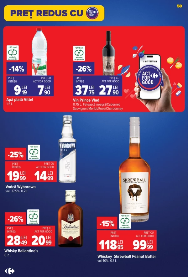 Каталог Carrefour - Каталог знижок, сторінка 50: знижки та акції 01 - 07 липня 2026