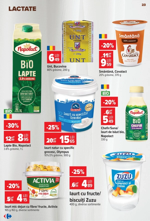 Каталог Carrefour - Каталог знижок, сторінка 23: знижки та акції 01 - 07 липня 2026