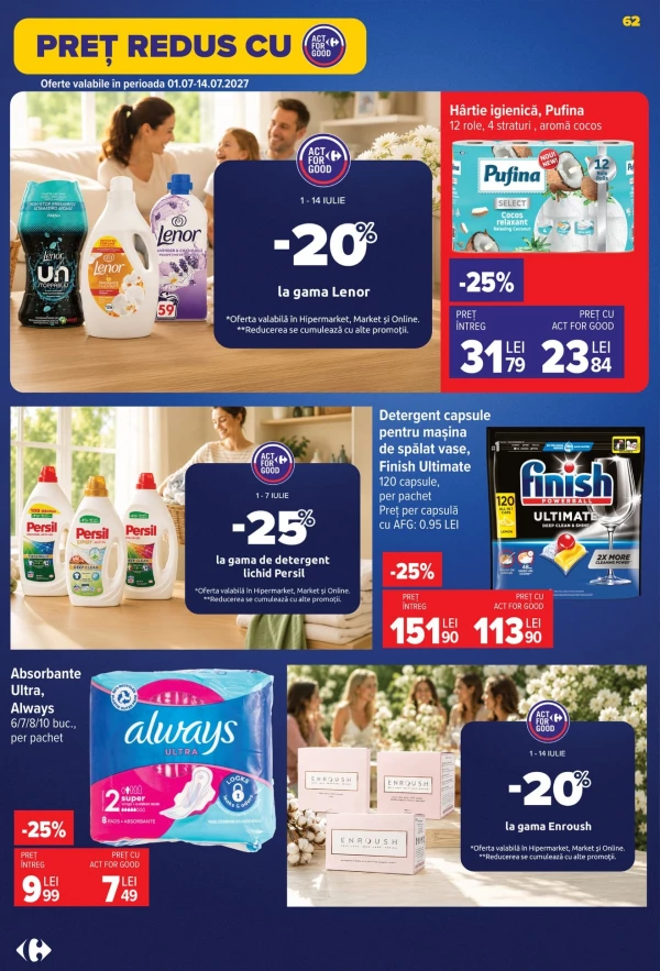 Каталог Carrefour - Каталог знижок, сторінка 62: знижки та акції 01 - 07 липня 2026