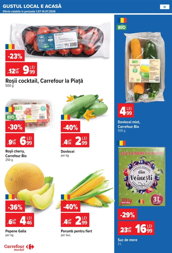 Каталог Carrefour - Каталог знижок Carrefour Market, сторінка 50: знижки та акції 01 - 07 липня 2026