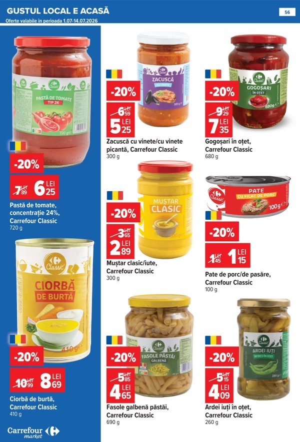 Каталог Carrefour - Каталог знижок Carrefour Market, сторінка 55: знижки та акції 01 - 07 липня 2026