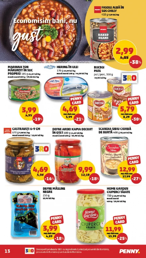 Catalog Penny - Catalogul cu reduceri, pagina 13: reduceri și oferte 01 - 07 iulie 2026