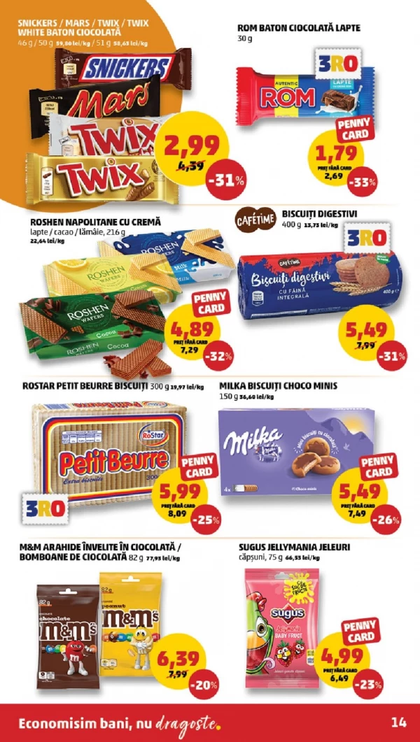 Catalog Penny - Catalogul cu reduceri, pagina 14: reduceri și oferte 01 - 07 iulie 2026