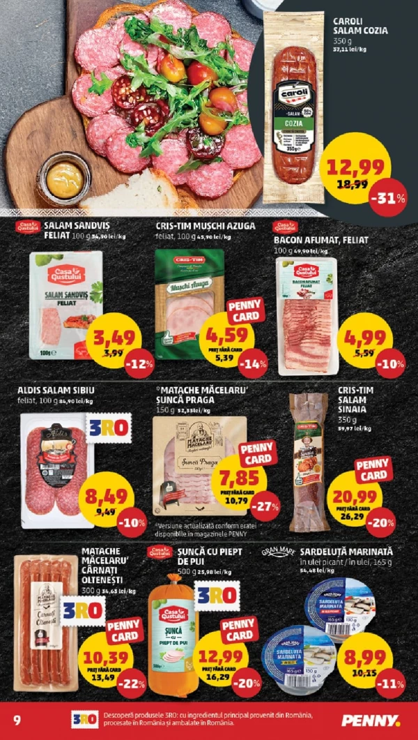 Catalog Penny - Catalogul cu reduceri, pagina 9: reduceri și oferte 01 - 07 iulie 2026