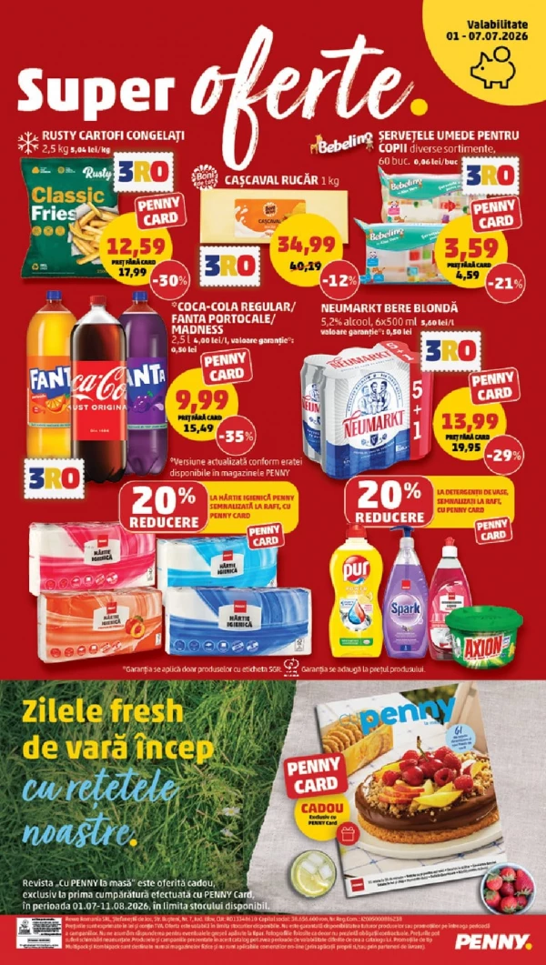 Catalog Penny - Catalogul cu reduceri, pagina 20: reduceri și oferte 01 - 07 iulie 2026