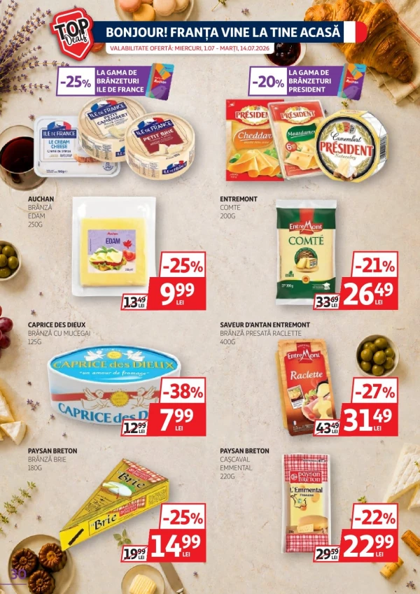 Catalog Auchan - Catalogul cu reduceri, pagina 30: reduceri și oferte 01 - 14 iulie 2026