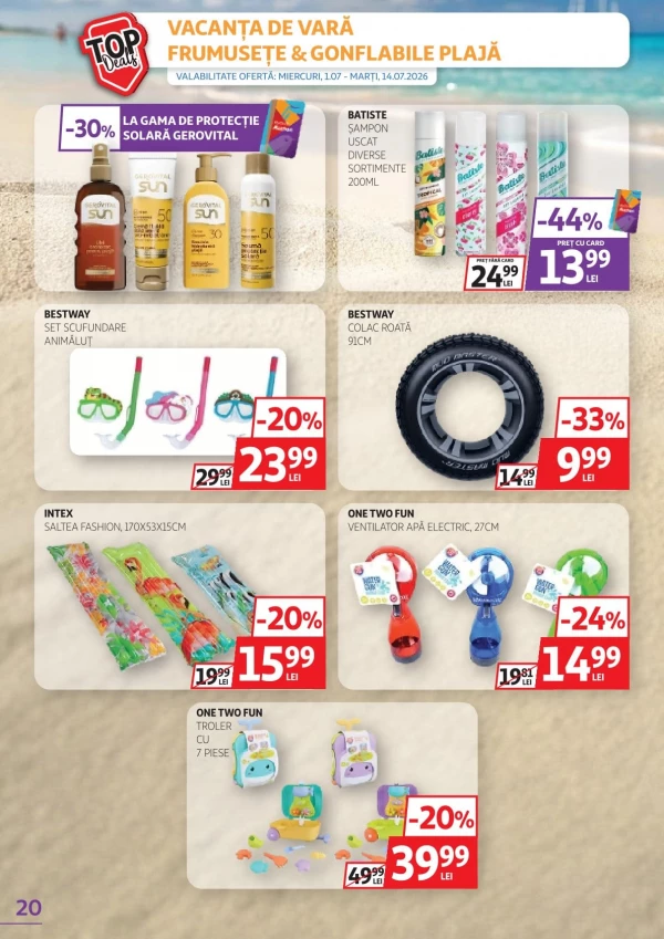 Catalog Auchan - Catalogul cu reduceri, pagina 20: reduceri și oferte 01 - 14 iulie 2026