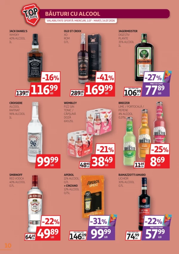 Catalog Auchan - Catalogul cu reduceri, pagina 10: reduceri și oferte 01 - 14 iulie 2026