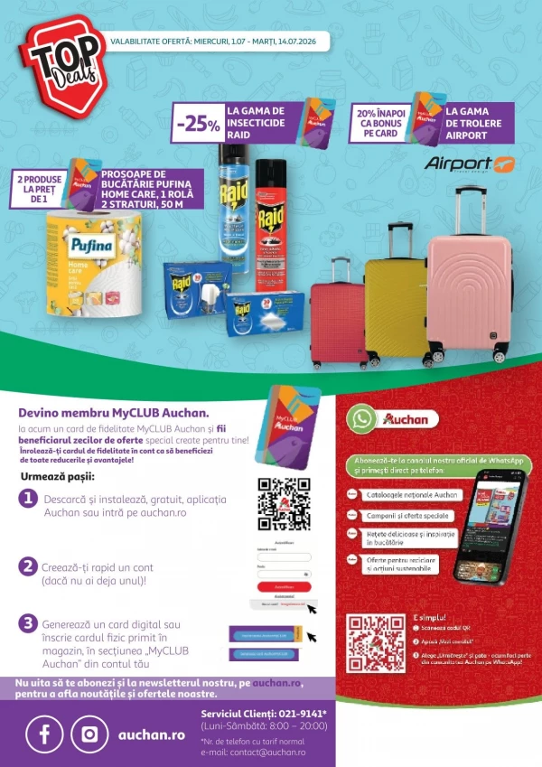 Catalog Auchan - Catalogul cu reduceri, pagina 36: reduceri și oferte 01 - 14 iulie 2026