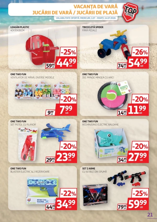Catalog Auchan - Catalogul cu reduceri, pagina 21: reduceri și oferte 01 - 14 iulie 2026