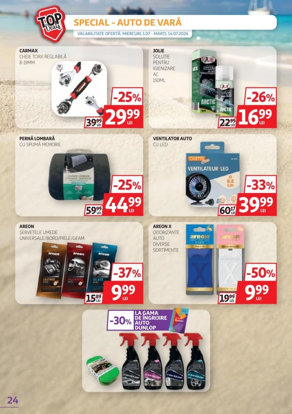 Catalog Auchan - Catalogul cu reduceri, pagina 24: reduceri și oferte 01 - 14 iulie 2026