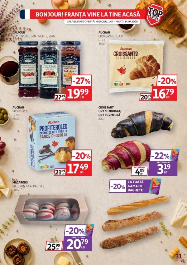 Catalog Auchan - Catalogul cu reduceri, pagina 31: reduceri și oferte 01 - 14 iulie 2026