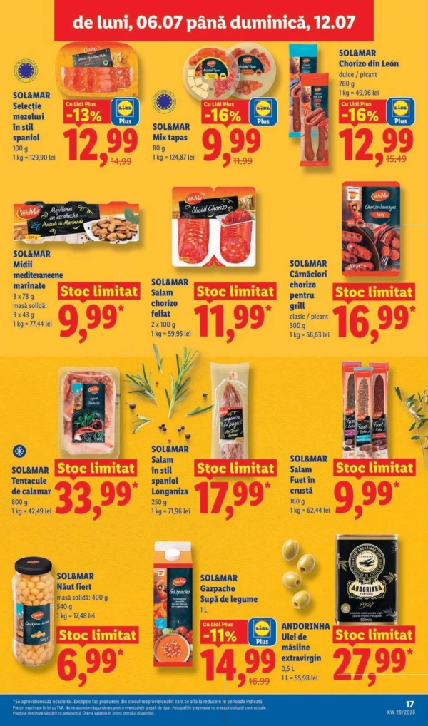 Каталог Lidl - Каталог знижок, сторінка 17: знижки та акції 06 - 12 липня 2026