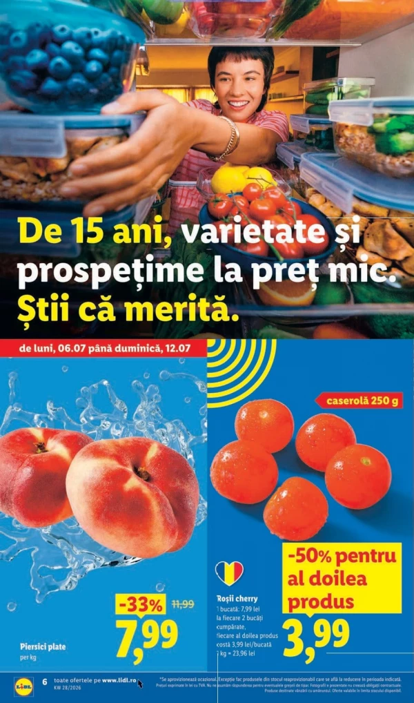 Каталог Lidl - Каталог знижок, сторінка 6: знижки та акції 06 - 12 липня 2026