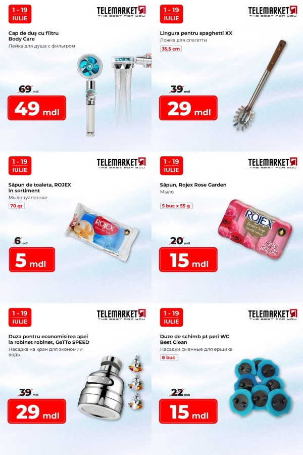 Catalog Telemarket - Catalogul cu reduceri, pagina 7: reduceri și oferte 01 - 19 iulie 2026