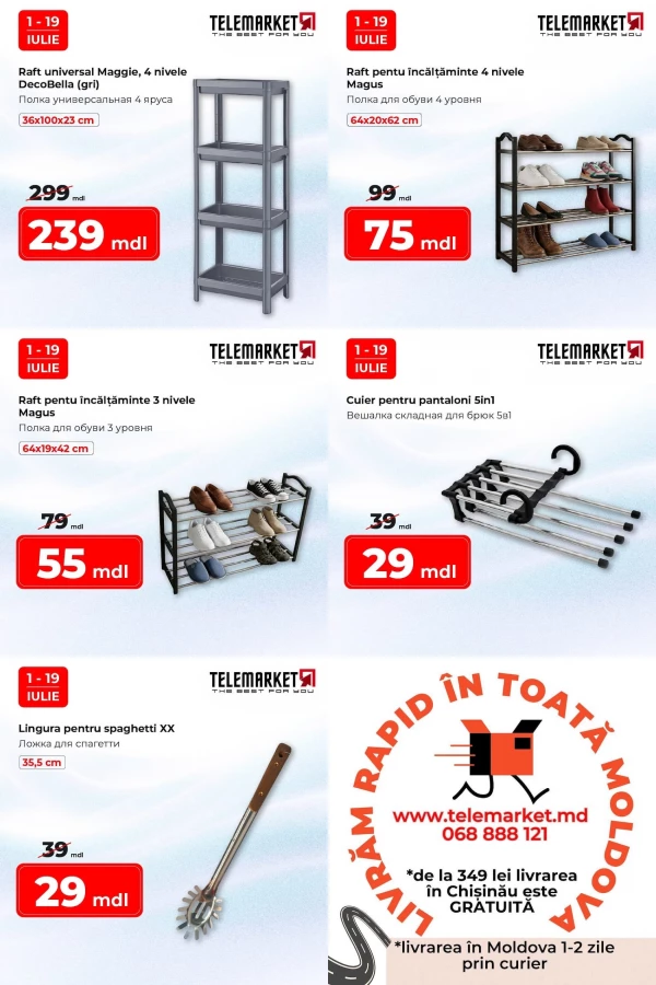 Catalog Telemarket - Catalogul cu reduceri, pagina 9: reduceri și oferte 01 - 19 iulie 2026
