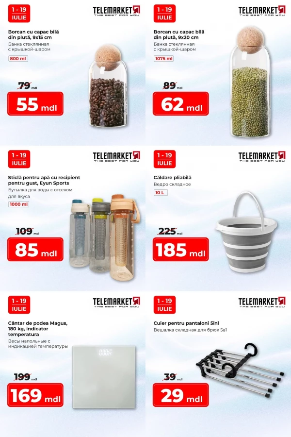 Catalog Telemarket - Catalogul cu reduceri, pagina 2: reduceri și oferte 01 - 19 iulie 2026