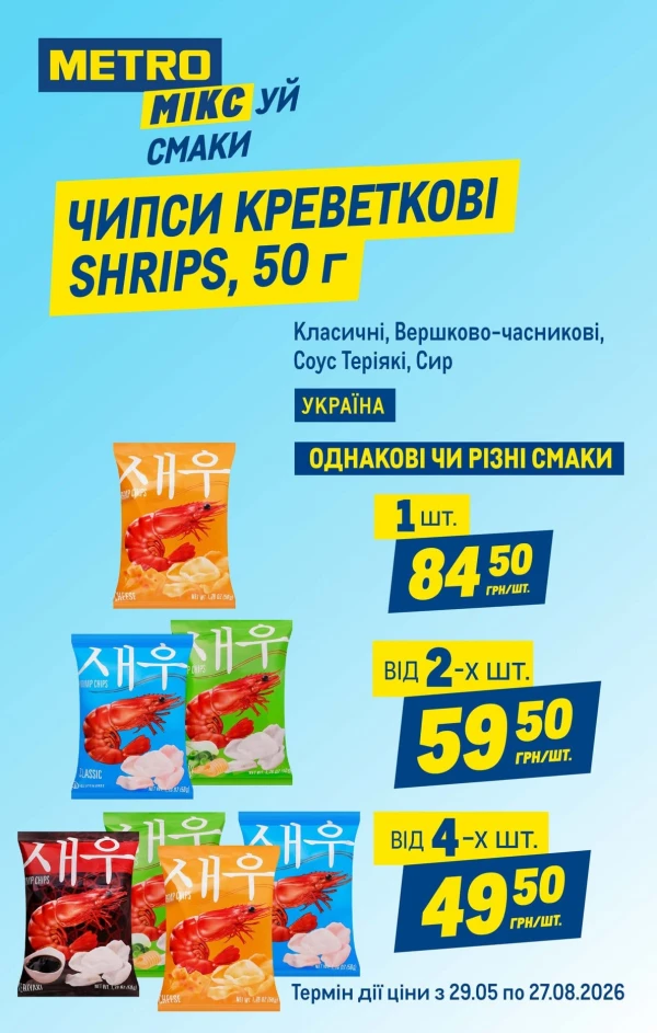 Каталог Metro - Каталог знижок, сторінка 5: знижки та акції 01 - 14 липня 2026