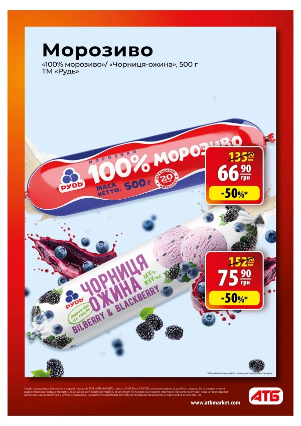 Каталог АТБ - Каталог знижок, сторінка 3: знижки та акції 01 - 07 липня 2026