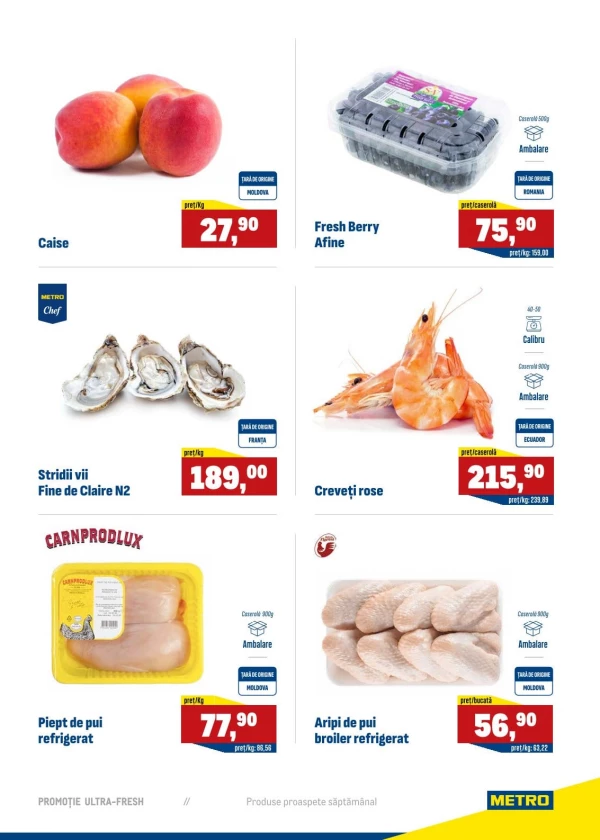 Catalog Metro - Oferte săptămânale la produse proaspete, pagina 3: reduceri și oferte 02 - 08 iulie 2026