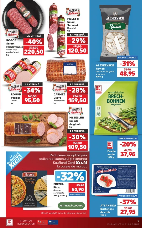Catalog Kaufland - Catalogul cu reduceri, pagina 9: reduceri și oferte 02 - 08 iulie 2026